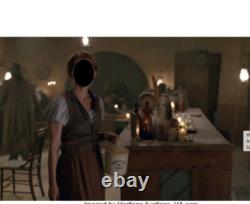 Westworld (HBO) Original Prop Handmade Ceramic Tequila Bottle with Stencil