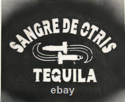 Westworld (HBO) Original Prop Handmade Ceramic Tequila Bottle with Stencil