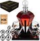Whiskey Decanter Set With Glasses 4chillball Tequila Bourbon Decanter Whiskey