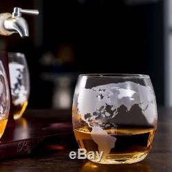 Whiskey Dispenser Rum Decanter Set Tequila Vodka Cognac Scotch Bourbon Liquor
