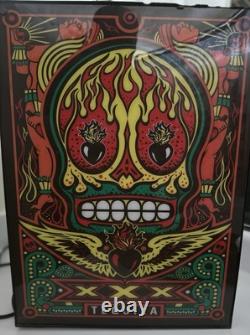 XXX Tequila Fire Skull Beer Bar Neon Sigh Light Box
