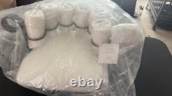 Zodax Tequila Shot Set In Bronze With Six Glass Tequila Shooters