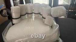 Zodax Tequila Shot Set In Bronze With Six Glass Tequila Shooters